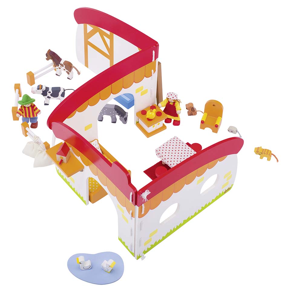 Puppenhaus Auf der Farm