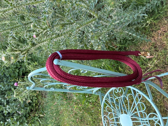 Bodenarbeitsseil / Lead Rope 3,7m / Dicke 13mm mit Drehkippkarabiner