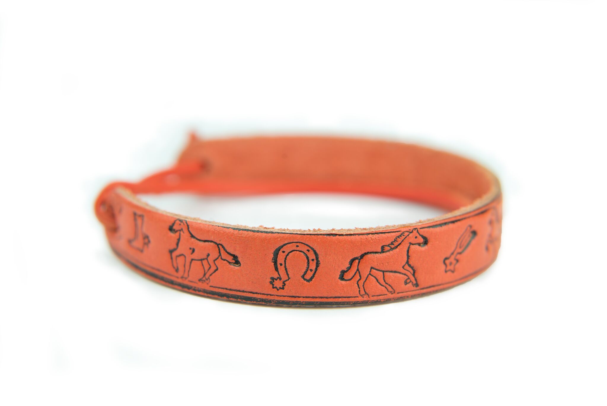 Armband-braun Lederarmband Pferde